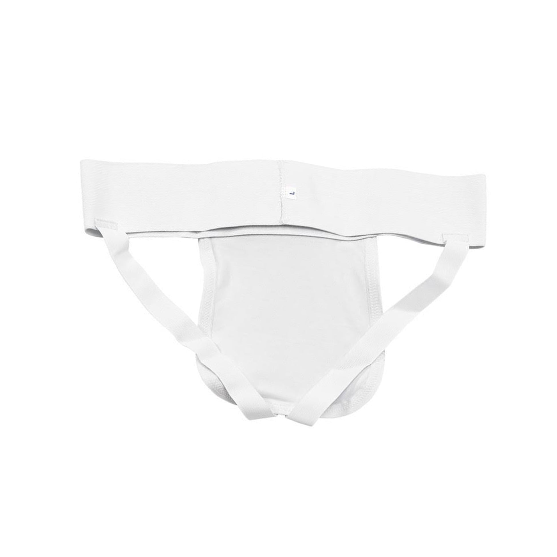 White - Back - Vulkan Mens Athletic Jock Strap