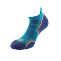 Blue - Back - 1000 Mile Mens Liner Socks (Pack of 2)