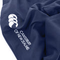 Navy-White - Side - Canterbury Childrens-Kids Stadium Open Hem Jogging Bottoms