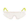 White-Yellow - Front - Karakal Womens-Ladies PRO 2500 Safety Glasses