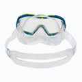 Transparent-Blue-Yellow - Back - Aquasphere Childrens-Kids Raccoon Mask And Snorkel
