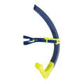 Navy-Yellow - Front - Aqua Sphere Unisex Adult Focus Snorkel
