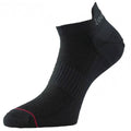 Black - Front - 1000 Mile Mens Liner Socks