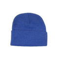 Royal Blue - Front - Carta Sport Unisex Adult Plain Beanie