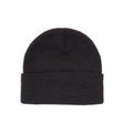 Black - Front - Carta Sport Unisex Adult Plain Beanie