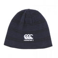 Navy - Front - Canterbury Striped Beanie