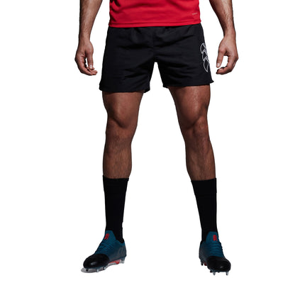 Black - Side - Canterbury Mens Tactic Shorts