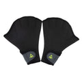 Black - Back - Aquasphere Unisex Adult Swimming Gloves