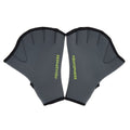 Black - Side - Aquasphere Unisex Adult Swimming Gloves
