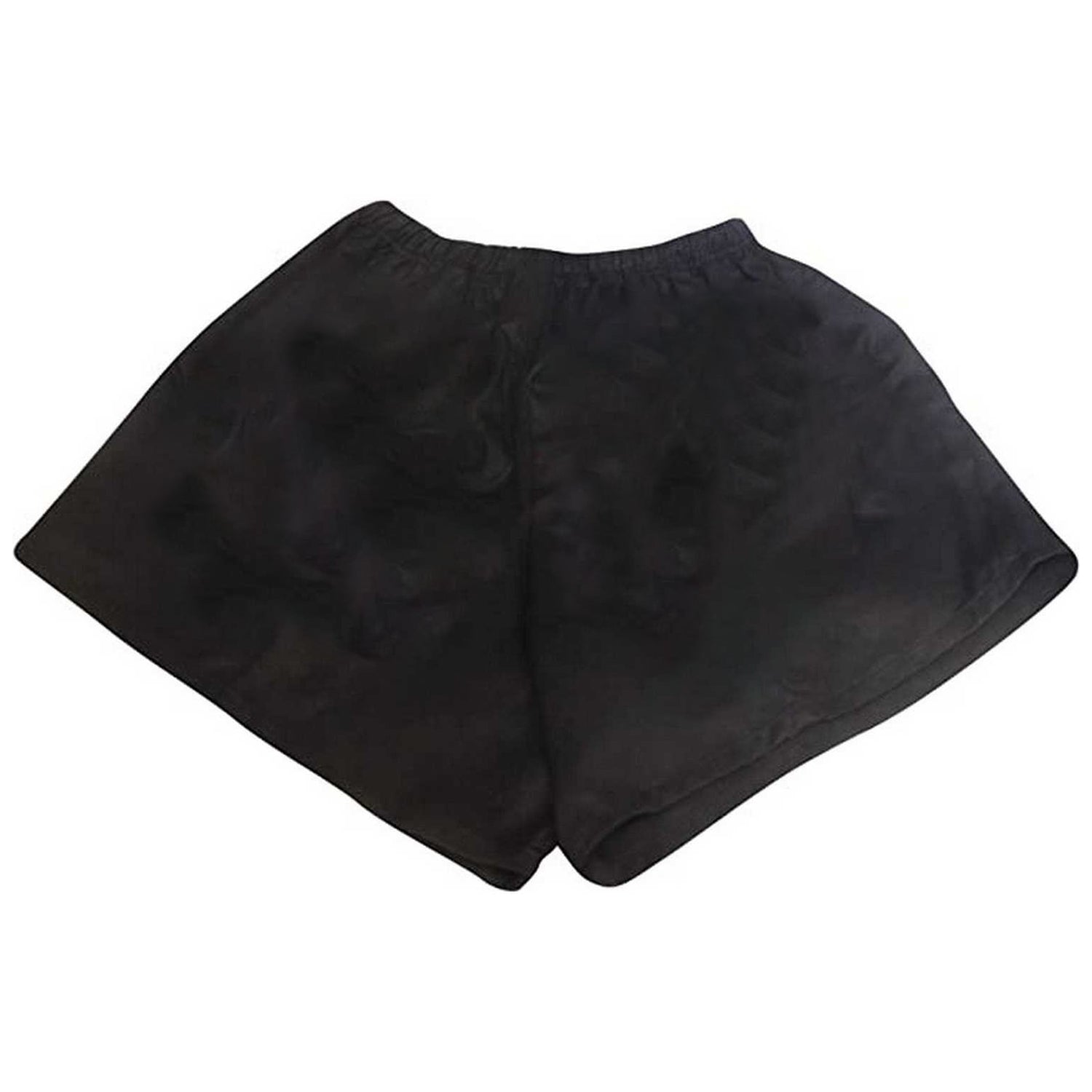 Black - Back - Carta Sport Mens Rugby Shorts
