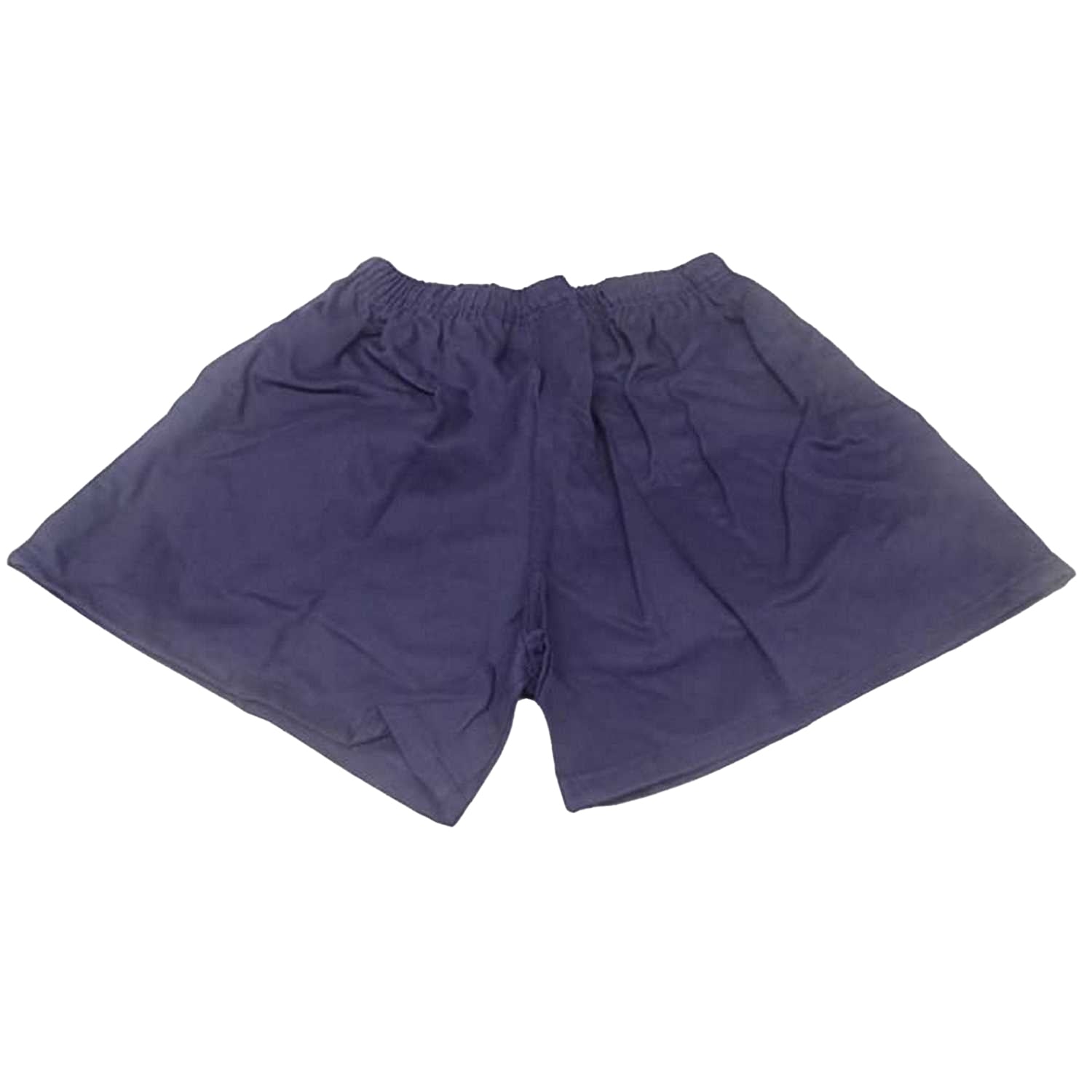 Navy - Back - Carta Sport Mens Rugby Shorts