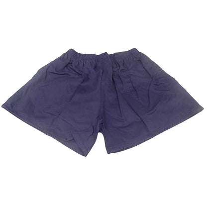 Navy - Back - Carta Sport Mens Rugby Shorts