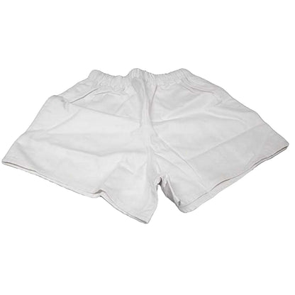 White - Front - Carta Sport Mens Rugby Shorts