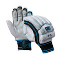 White - Front - Gunn And Moore Childrens-Kids Diamond Leather Palm 2023 Left Hand Batting Glove