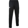 Black - Side - Canterbury Childrens-Kids Stretch Tapered Trousers