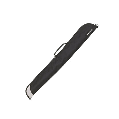 Black-Silver - Back - PowerGlide Vinyl 2 Piece Cue Case