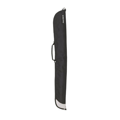 Black-Silver - Front - PowerGlide Vinyl 2 Piece Cue Case