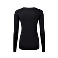 Black - Back - Ronhill Womens-Ladies Core Long-Sleeved T-Shirt