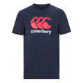Navy-Red-White - Front - Canterbury Mens CCC Logo T-Shirt