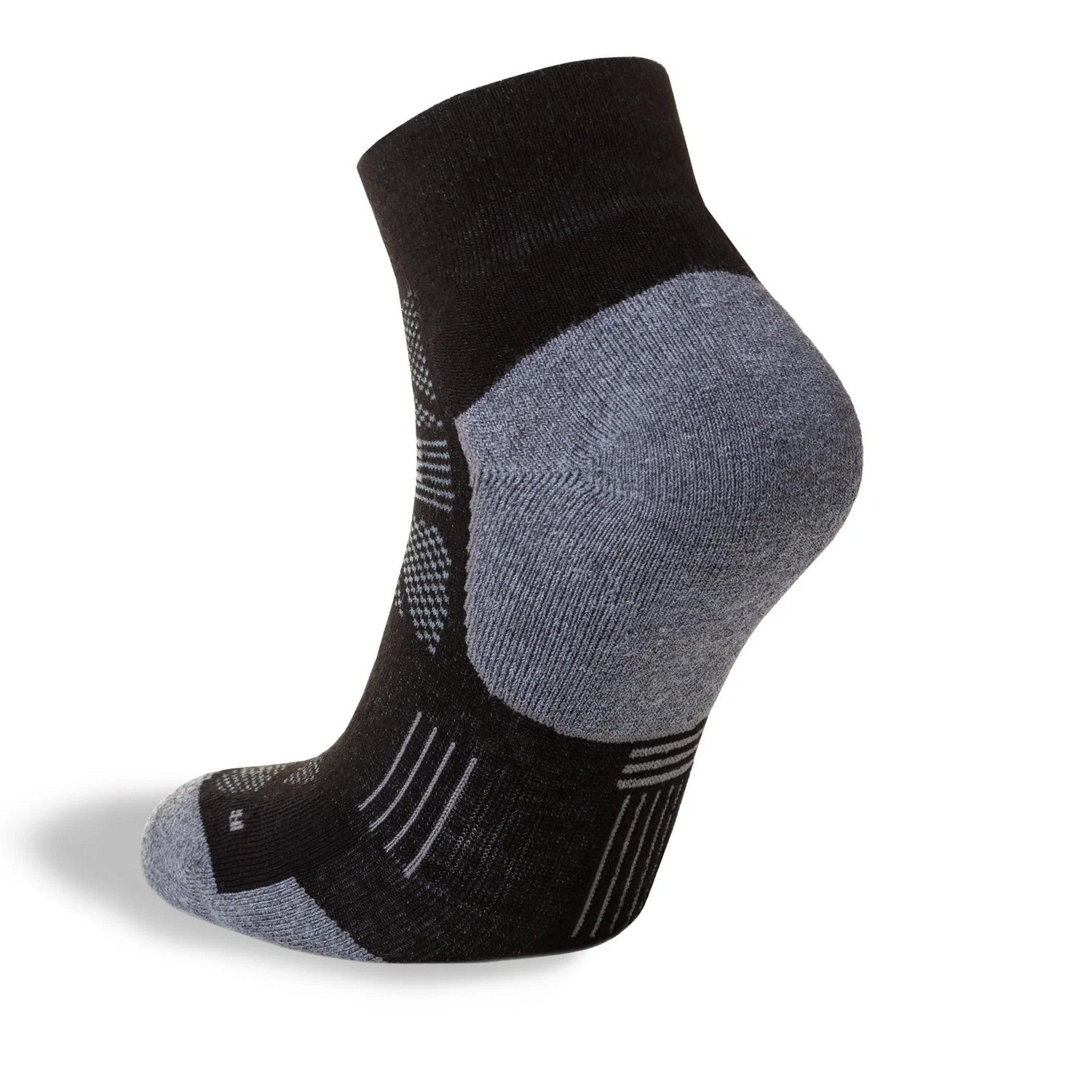Black-Grey Marl - Lifestyle - Hilly Mens Supreme Ankle Socks