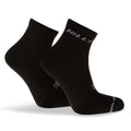 Black-Grey - Back - Hilly Mens Active Ankle Socks