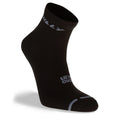 Black-Grey - Side - Hilly Mens Active Ankle Socks