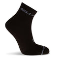 Black-Grey - Pack Shot - Hilly Mens Active Ankle Socks