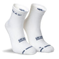 White-Grey - Front - Hilly Mens Active Ankle Socks