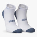 White-Black-Grey - Back - Hilly Mens Active Ankle Socks (Pack of 2)