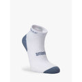 White-Black-Grey - Lifestyle - Hilly Mens Active Ankle Socks (Pack of 2)