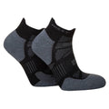 Black-Grey Marl - Lifestyle - Hilly Mens Supreme Socklets