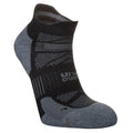 Black-Grey Marl - Front - Hilly Mens Supreme Socklets