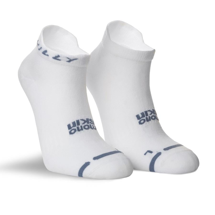 White-Grey - Front - Hilly Mens Active Socklets