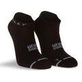 Black-Grey - Front - Hilly Mens Active Socklets