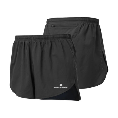Black - Side - Ronhill Mens Core Shorts