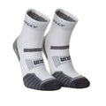 White - Front - Hilly Mens Double Layered Ankle Socks