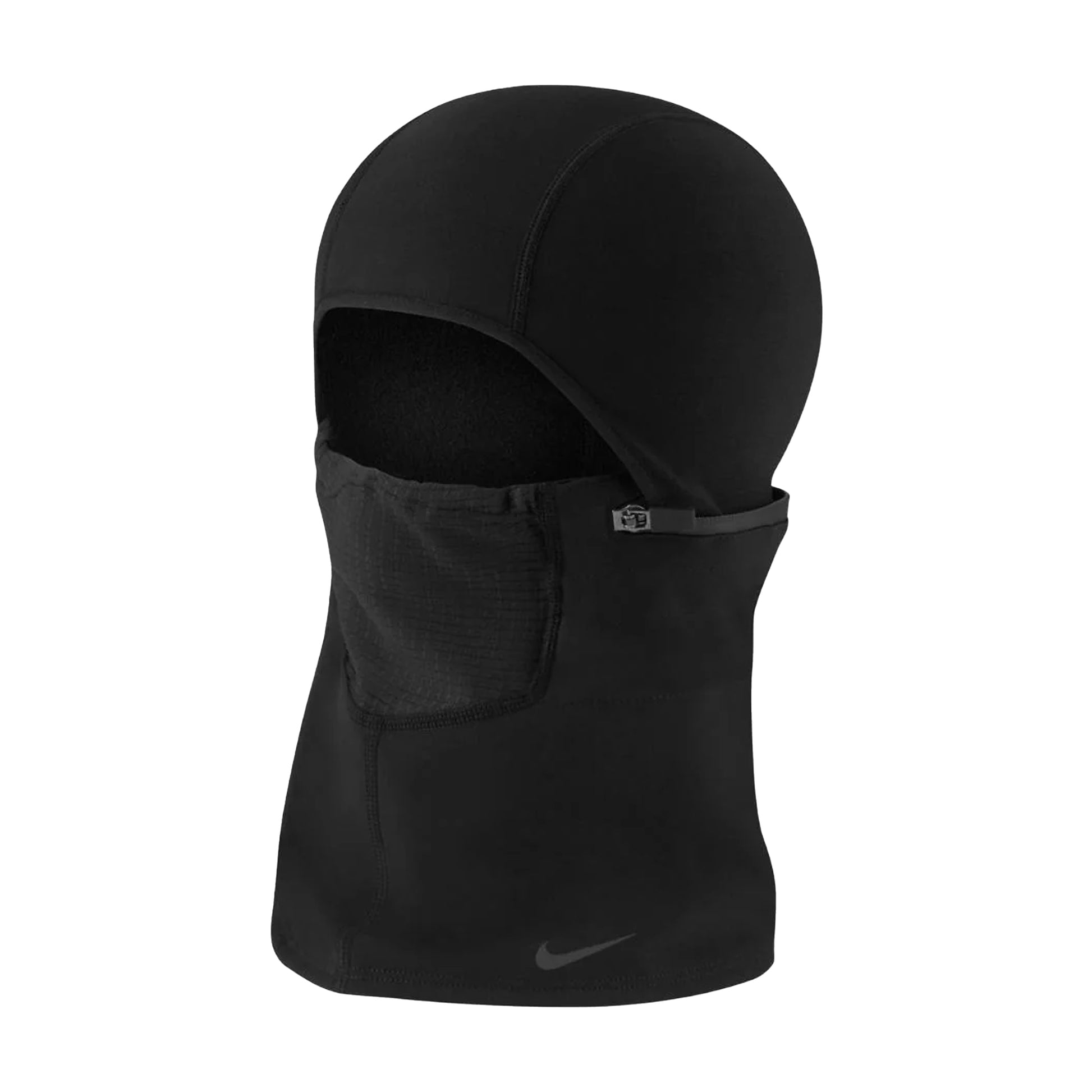 Black-Grey - Front - Nike Mens Convertible Hat Hood