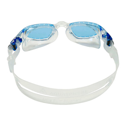 Transparent-Aqua Blue - Back - Aquasphere Unisex Adult Mako Swimming Goggles
