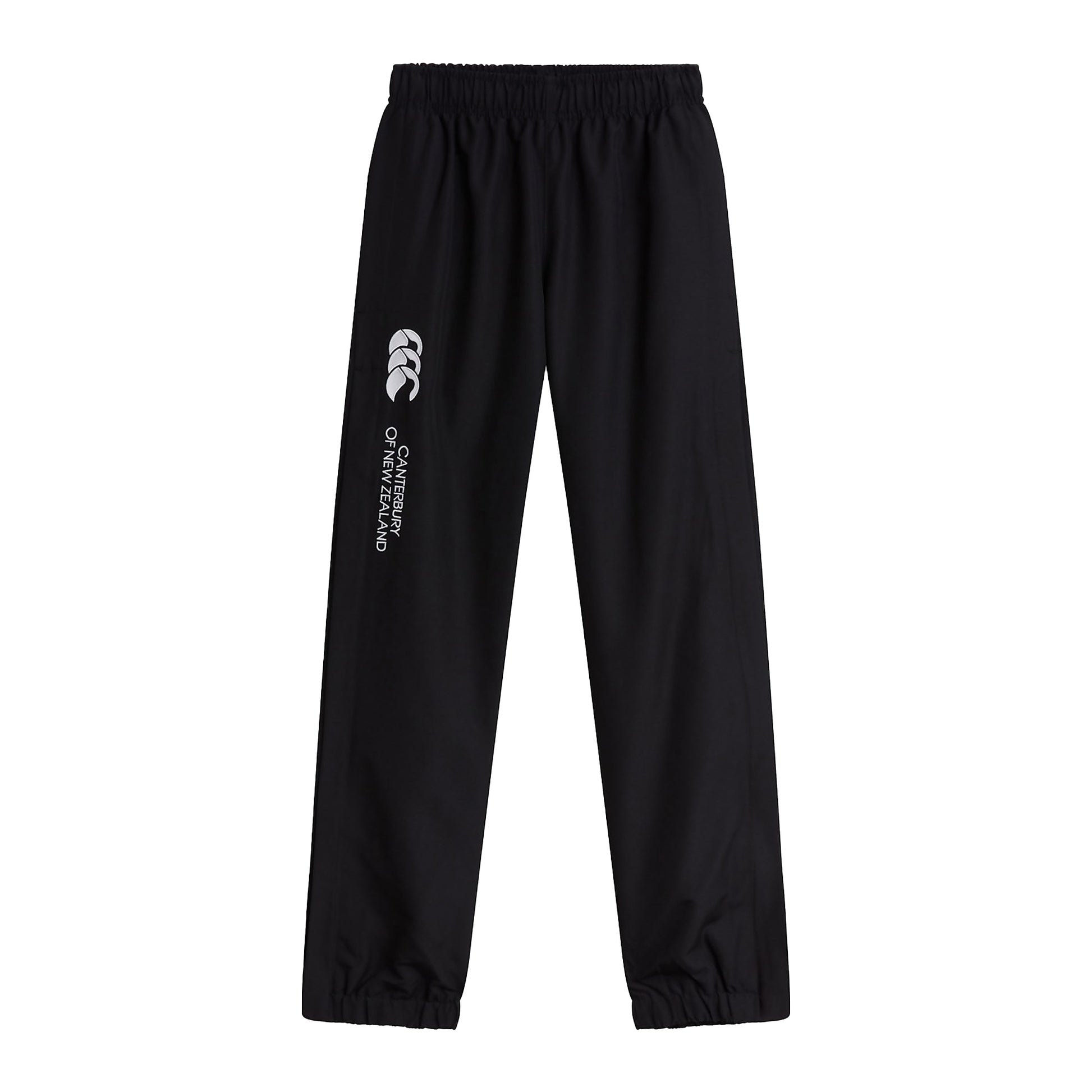 Black-White - Front - Canterbury Childrens-Kids Stadium Cuffed Ankle Jogging Bottoms