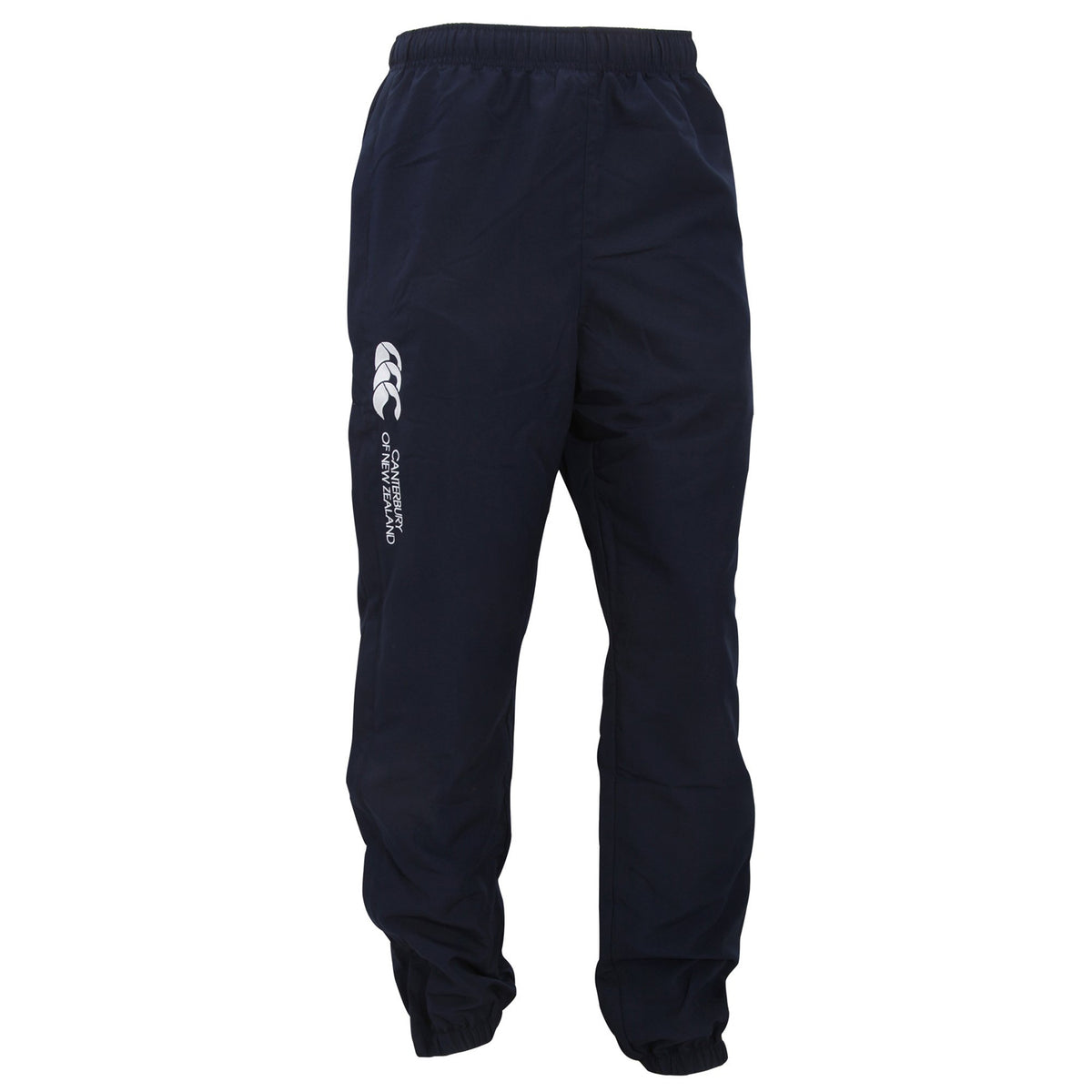 Navy-White - Front - Canterbury Mens Cuffed Ankle Jogging Bottoms