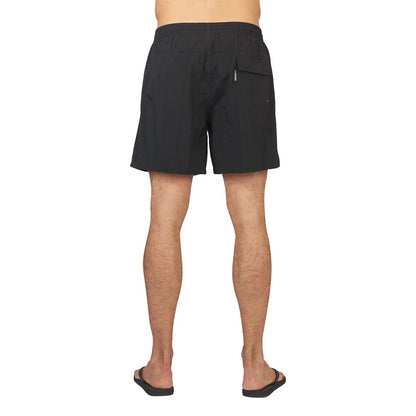 Black - Back - Speedo Mens Essentials Swim Shorts