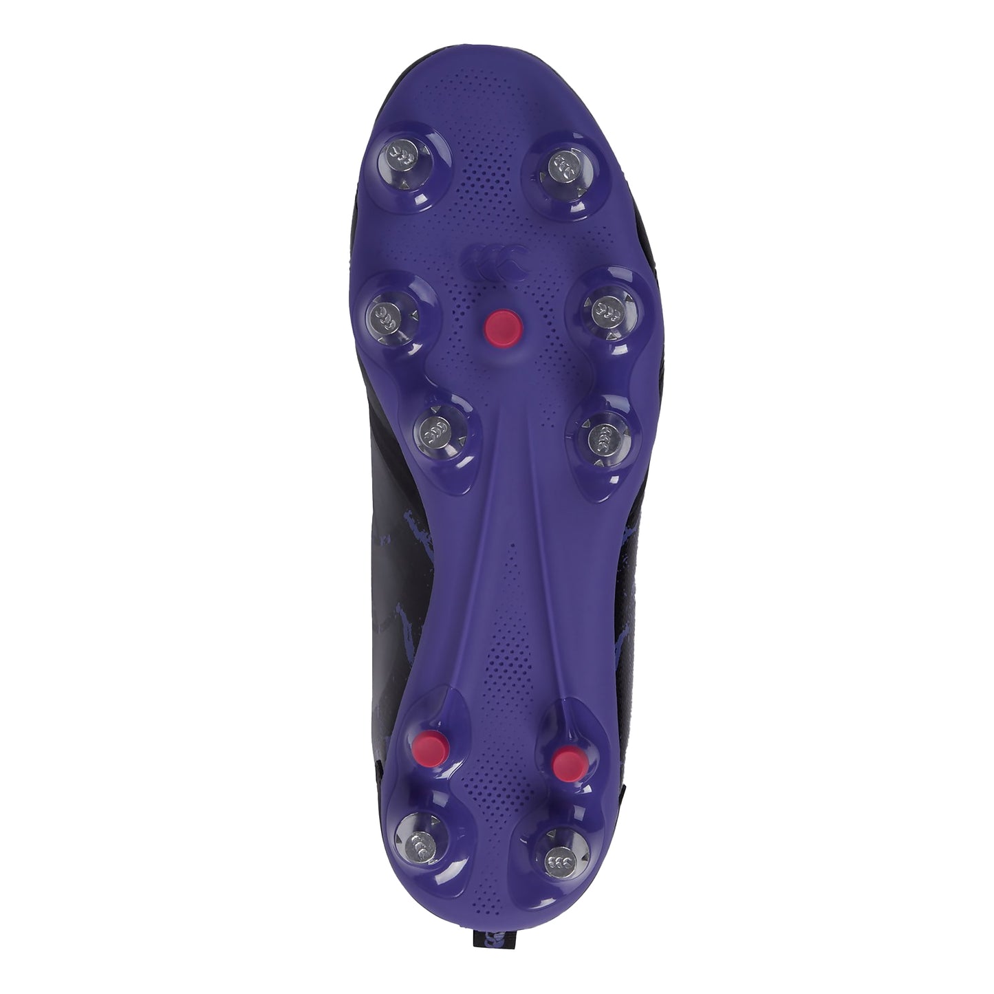 Black-Purple - Back - Canterbury Mens Stampede Team 2024 Rugby Boots