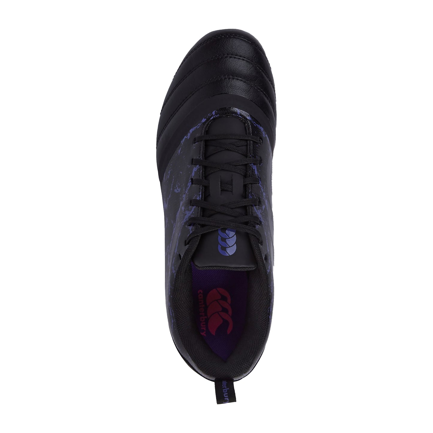 Black-Purple - Side - Canterbury Mens Stampede Team 2024 Rugby Boots