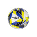 White-Black-Blue - Side - Mitre Ultimatch Max Football