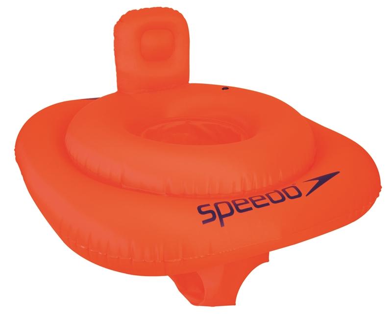 Orange - Front - Speedo Baby Inflatable Swim Seat