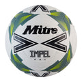White-Black-Green - Front - Mitre Impel One 2024 Football