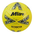 Yellow - Front - Mitre Ultimatch Evo 2024 Football
