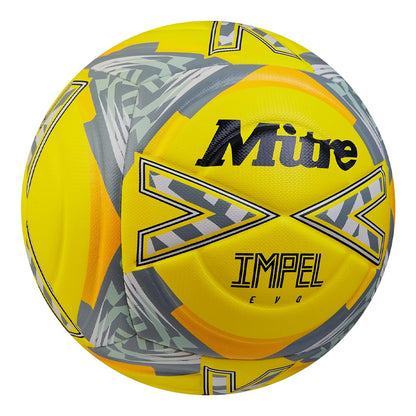 Yellow - Back - Mitre Impel Evo 2024 Football