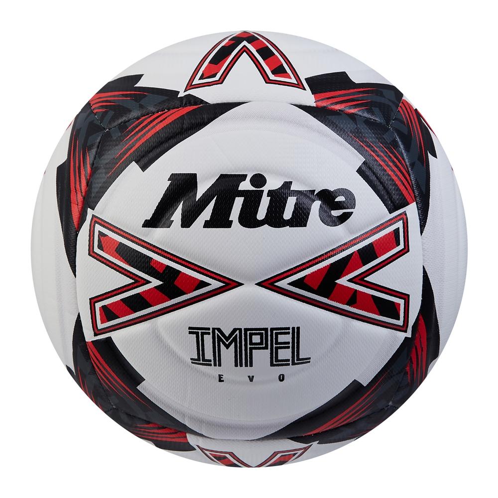 White - Front - Mitre Impel Evo 2024 Football