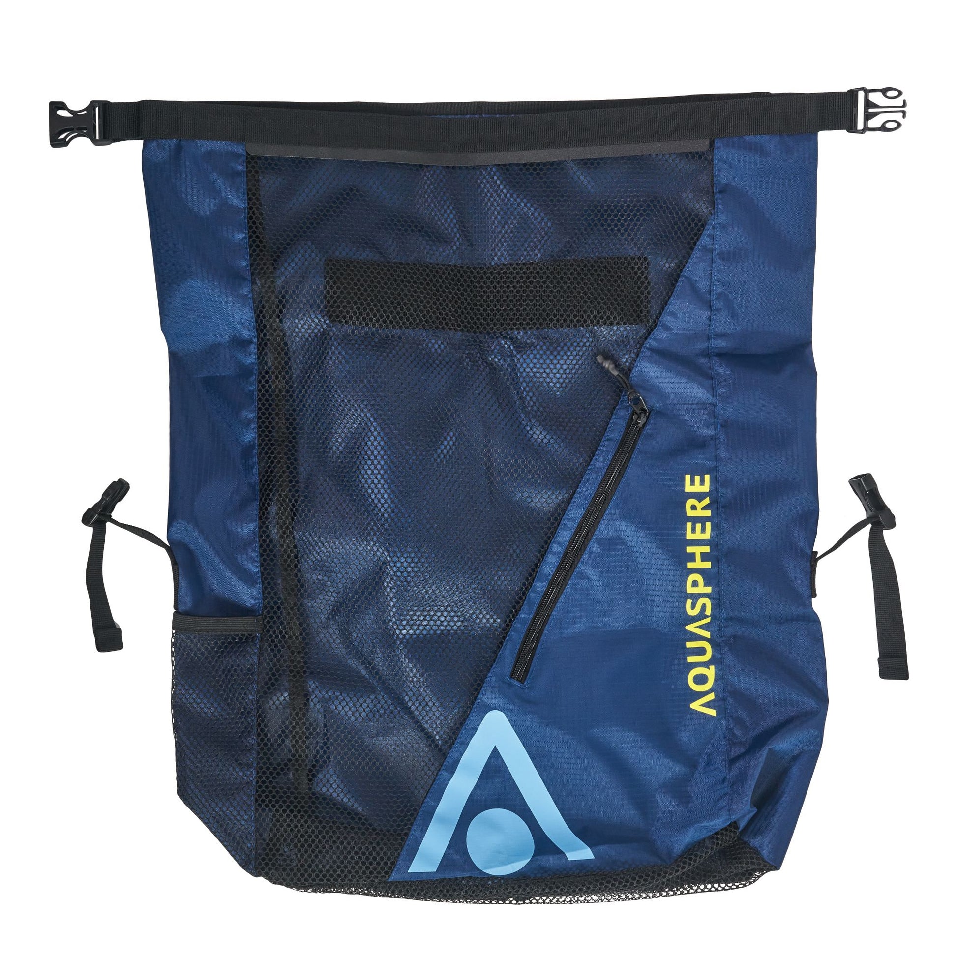Navy Blue-Black - Front - Aquasphere Gear Mesh 30L Backpack